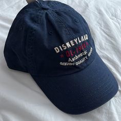 Never Worn!! Has Been Sitting In Storage Since The Late 90s. Ready For A New Home Where It Can Be Shown Off In All Its Disney Glory! Green Bucket Hat, Mickey Mouse Hat, Disney Hats, Distressed Baseball Cap, Novelty Hats, Safari Hat, Disney Haunted Mansion, Blue Headband, Vintage Disneyland