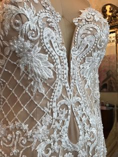 Custom Made to Order Unique Wedding Dresses #beading #couture #weddings #weddingdresses Lace Wedding Dress Fitted, Wedding Dress Fitted, Results Quotes, Fitness Results, Before And After Fitness, Beaded Lace Wedding Dress, Embroidery Beading, Lehenga Red, Deco Dress