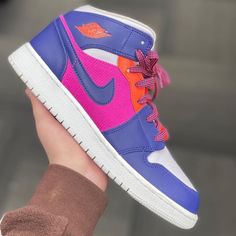 Questions? Leave A Comment Below! Air Jordan 1 Mid Purple, Jordan 1 Mid Purple, Nike Air Jordan 1 Mid, Shoes Nike Air, Purple Shoes, Womens Jordans, Nike Air Jordan 1, Air Jordan 1 Mid, Jordan 1 Mid