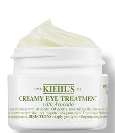 What It Is:A hydrating eye cream that de-puffs and brightens under eyes.Kiehl's #1 hydrating eye cream delivers a pop of energy for tired&#x2C; fatigued eyes. Formulated with Avocado Oil&#x2C; Beta-Carotene&#x2C; and Sodium & Copper PCA&#x2C; this brightening eye cream immediately improves the look and feel of under eye texture and dry fine lines through all day hydration.Paraben-free&#x2C; fragrance-free&#x2C; s Madison Lecroy, Avocado Eye Cream, Eye Texture, Hydrating Eye Cream, Travel Skincare, Brightening Eye Cream, Eye Creme, Eye Cream For Dark Circles, Under Eye Puffiness