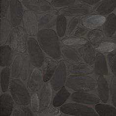 a black and white stone wallpaper with lots of stones