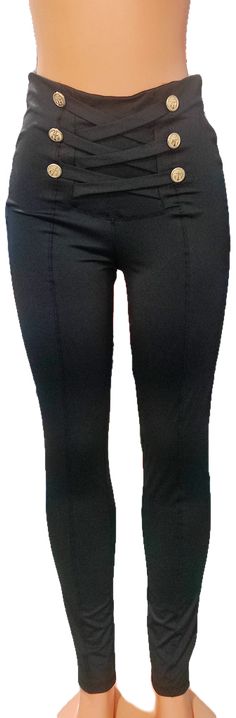 Experience comfort and style with these high-waist skinny pants. Cut from a lightweight polyester fabric, they feature an elastic waist for the perfect fit and a slimming cross-line design for a flattering shape. Get the most out of your wardrobe with these versatile pants. Designed by 4COLORDRESS Stretch Ankle-length Yoga Pants For Sports, Versatile Compression Pants With Elastic Waistband, Stretch Ankle-length Pants For Workout, Stretch Ankle-length Workout Pants, Compression Elastane Pants With Elastic Waistband, Fitted Ankle-length Sports Bottoms, High Waist Pull-on Athleisure Bottoms, High-waisted Stretch Leggings With Wide Waistband, Stretch High-waisted Leggings With Wide Waistband