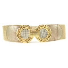 PRICES MAY VARY. Wide stretchy waist belts for women, the stretch belt is made of high quality elastic band, with inlaid rhinestone gold metal buckle detailing on the front, the belt buckle is made of high quality alloy, with smooth surface, will not scratch your outfits, the elastic belt width about 6cm(2.36in), waist about 75cm(29.52in) to 115cm(45.27in), gold belts for women dresses is fits well, has a nice stretch, stayed on didn't roll or slide down The wide elastic waist belts adopt interl Adjustable Chain Belt For Formal Occasions, Adjustable Metal Party Belt, Adjustable Gold Belt For Evening, Chic Adjustable Belts For Party, Elegant Chain Belt For Summer Evenings, Elegant Adjustable Belt For Evening, Adjustable Rhinestone Party Belts, Summer Evening Chain Belt, Elegant Beige Fabric Belt