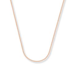 Perfect for layering, this on-trend 14K rose gold wheat chain necklace for her measures 24 inches in length and secures with a lobster clasp. Kay Jewelry, Jewelry Education, Jewelry Advice, Kay Jewelers, Gold Necklace Women, Choker Necklaces, Accessories Jewelry Necklace, Cultured Pearls, Necklace Designs