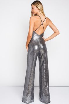 Are You Ready for a shitload of attention???Metallic silver glitter jumpsuit is ready for you to rock any room. poly/rayon Criss-Cross back and that glittery shine is unforgettable, funky, sophisticated!! Glamorous Strapless Jumpsuit For Party Season, Glamorous Strapless Jumpsuit For Formal Parties, Glamorous Strapless Jumpsuit For Date Night, Metallic Sequined Jumpsuits And Rompers For Night Out, Glamorous Formal Jumpsuits And Rompers With Sequins, Glamorous Strapless Jumpsuit For Party Season Date Night, Glamorous Formal Sequin Jumpsuits And Rompers, Glamorous Sequined Jumpsuits And Rompers For Party Season, Glamorous Sequined Jumpsuits And Rompers For Date Night