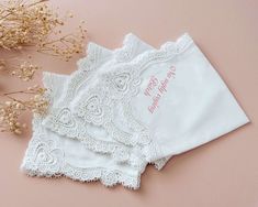 This personalized wedding handkerchief is the perfect gift for any bride and groom. Made of soft, high-quality cotton, this handkerchief can be embroidered with the couple's names and wedding date, making it a truly special and unique keepsake. The wedding handkerchief also makes a great gift for parents, grandparents, or any special person involved in the wedding. It's a timeless and elegant way to show them how much you appreciate their presence in your special day.This wedding handkerchief is Embroidered White Handkerchief Gift, White Embroidered Handkerchiefs As Gift, White Handkerchiefs With Custom Embroidery For Gift, White Handkerchiefs With Custom Embroidery As Gift, White Wedding Handkerchiefs With Custom Embroidery, White Handkerchiefs With Custom Embroidery For Wedding, Personalized Cotton Handkerchiefs, White Handkerchiefs With Embroidered Text For Gift, White Handkerchiefs With Embroidered Text As Gift