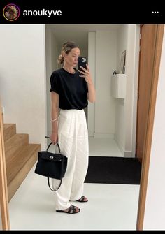 Anouk Yve, Polished Casual, Casual Chic Outfit, Mode Inspo, Looks Chic, 가을 패션, Classic Outfits, Mode Inspiration, White Pants