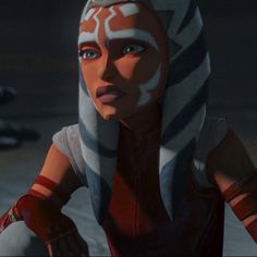 an animated character in star wars the old republic is looking into the distance with her hands on her hips