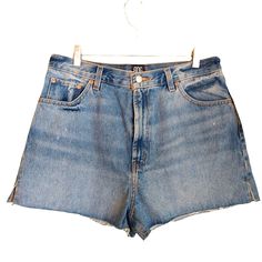 Urban Outfitters Bdg Girlfriend High-Rise Denim Jean Shorts. Women's Size 32. Please See Photos For Measurements. Condition Is New With Tags. High Waist Cotton Jeans By Urban Outfitters, Urban Outfitters High Waist Cotton Jeans, Urban Outfitters High-waist Cotton Jeans, High-waist Cotton Jeans By Urban Outfitters, Spring Cutoff Jean Shorts By Urban Outfitters, Urban Outfitters High-waisted Denim Jean Shorts, Urban Outfitters Denim Blue Denim Bottoms, Urban Outfitters High-waisted Jean Shorts For Summer, Urban Outfitters High Waist Jean Shorts For Spring