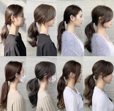 Face Framing Hair, Hair Style Korea, Bangs With Medium Hair, Hair Arrange, Pretty Hair Color, Peinados Fáciles Para Cabello Corto