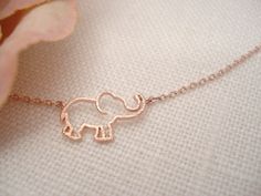 "This dainty and delicate Elephant necklace is perfect for your everyday, birthday, best friends and someone special! * I ship in 1- 3 days in a gift box from California * Chain: Gold, Silver rhodium or Rose gold over brass * Elephant Pendant: Brushed Gold, Silver rhodium or Rose gold over brass, 15mm {Custom - Extra long Chain} If you would like a longer chain (20\" to 34\"), please add this in your cart after select any necklace length. https://www.etsy.com/listing/614040250/extra-long-chaingo Dainty Charm Necklace For Birthday Gift, Dainty Charm Necklaces With Delicate Chain For Birthday Gift, Dainty Charm Necklace With Delicate Chain For Birthday, Cute Charm Necklaces As Gift, Handmade Elegant Necklace For Best Friend, Elegant Handmade Necklace For Best Friend, Dainty Handmade Necklace For Best Friend, Delicate Handmade Charm Necklace For Gift, Delicate Handmade Rose Gold Charm Necklaces