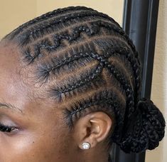 Back To School Cornrows, Cornrow Short Hair, Natural Cornrow Hairstyles For School, Braided Cornrow Hairstyles Updo, School Cornrows, Braided Hairstyles Goddess Braids, Conrows Lines Natural Hair Short, Easy Cornrow Hairstyles, Hair Styles Formal