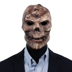 PRICES MAY VARY. High-Quality Material: Our Halloween skull masks are made from durable, non-toxic, and skin-friendly latex, ensuring a comfortable fit that allows you to breathe and speak with ease. Realistic and Scary Design: Expertly crafted with intricate details, these skull masks feature an eerie, lifelike appearance that will send shivers down your spine, making them perfect for a night of frights. One Size Fits Most: Designed to fit most adult head sizes, our skull masks come with a flex Scarecrow Cosplay, Halloween Skull Mask, Anime Mask, Cosplay Masks, Face Masque, Horror Halloween Costumes, Latex Cosplay, Devil Mask, Skeleton Face