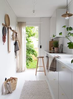 the kitchen is clean and ready to be used as a place for cooking or eating