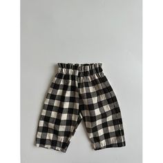 Baby Toddler Dot Plaid High Waist Pants Casual Gingham Bottoms With Elastic Waistband, Casual Cotton Bloomers For Spring, Spring Gingham Bottoms With Elastic Waistband, Gingham Bottoms With Elastic Waistband For Spring, Casual Gingham Trousers, Casual Cotton Bloomers With Pockets, Casual Gingham Cotton Bottoms, Plaid Cotton Bottoms With Elastic Waistband, Casual High Waist Gingham Pants