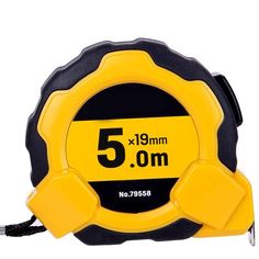 a measuring tape with the number 5 on it