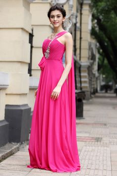 This Dress is fashionable for every occasion. the dress is made-to-order by professional tailors. You can choose from 50 colors, Regular sizes 2 to 16 and plus sizes 14w to 26W. Custom size is also available.. The product details: Waistline: Natural, Silhouette: A-Line, Primary Fabric: Chiffon, Length: Long, Color: Fuchsia, Neckline: One Shoulder Pink One-shoulder Evening Dress For Banquet, One-shoulder Evening Dress With Pleated Bodice For Wedding, One Shoulder Evening Dress With Pleated Bodice For Wedding, Pink Ruched Bodice Dress For Banquet, Pink Ruched Bodice Evening Dress For Banquet, A-line Evening Dress With Ruched Bodice For Banquet, Pink One Shoulder Dress For Banquet, Pink One-shoulder Dress For Banquet, Pink Pleated Bodice Dress For Banquet