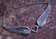 Angel Wings Jewelry, Wing Jewelry, Peoria Az, Angel Wing Necklace, Angel Jewelry, Wing Necklace, Sister Wife, Perfect Gift For Mom, Beautiful Necklace