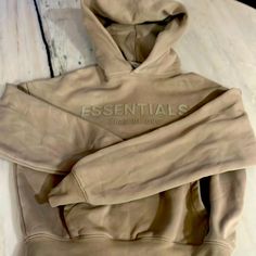 Essential Fear Of God Size 8 Hoodie Essential Fear Of God, Fear Of God, Colorful Hoodies, Kids Shirts, Shirts Tops, Sweatshirts Hoodie, Cream, Sweatshirts, Color