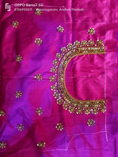 Aari Work Design For Pattu Pavadai, Muthyala Work Blouse Designs, Boutique Pictures, Exclusive Saree Blouse Designs, Pattu Pavadai Designs, Aari Blouses, Baby Lehenga, Green Blouse Designs, Simple Blouses