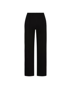 We’ve taken the pant that broke the internet and reimagined it into the perfect straight-leg silhouette but CROPPED. This high-waisted, classic straight-leg pant is made from luxurious ponte knit, offering the structure of tailored fabric with the comfort of a soft knit. The elongated, clean lines and elevated waistline are designed to be slimming and elongating, flattering every body type and height. Inseam Measurements: Sz 1 (XS): 26.5" Sz 2 (SM): 27.5" Sz 3 (M): 28.5" Sz 4 (L): 29.5" Sz 1+: 2 Versatile Black Pants With Straight Hem, Chic Straight Fit Bottoms For Fall, Fitted Wide Leg Pants With Straight Hem For Spring, Chic Wide Leg Bottoms With Minimal Stretch, Chic Minimal Stretch Wide Leg Bottoms, Versatile Straight Leg Evening Bottoms, Chic Straight Leg Elastane Dress Pants, Fall Full Length Pants With Minimal Stretch, Chic Straight Leg Dress Pants