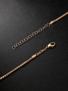 The simplicity of Jacquie Aiche's chain makes it good for stacking, the jeweller recommends starting lighter at the shorter drop, and heavier toward the bottom. It's handcrafted from gold. Jacquie Aiche Jewelry, Mens Gold Chain Necklace, Emerald Necklace Pendant, Chain Necklace For Men, Jacquie Aiche, Mens Gold Jewelry, Emerald Pendant, Necklace For Men, Latest Jewellery