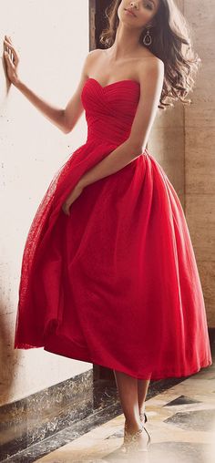 Short Princess Dress, Strapless Dresses Short, Little Red Dress, Cocktail Dress Vintage, Sweetheart Prom Dress, Red Evening Dress, Red Cocktail Dress, Red Dress Style, Party Dress Long