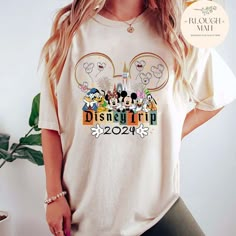 Buy Disney Trip Family 2024 Mickey And Friends Disney T-Shirt, Disney Family Matching T-Shirt is designed & sold by Alyce Gaffe. SKU 93855334 listed on 11 21, 2023. Most ship worldwide within 24 hours. Delivery to the United States. Magic Kingdom Shirt, Disney World Shirt, Disney Trip Outfits, Disneyland Shirt, Disney Shirt Ideas, Epcot Shirts, Disney Trip Shirts, Retro Disney, Trip Shirts