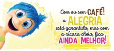 an image of a cartoon character with blue hair and big eyes, in spanish text