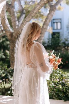 romantic vine and leaf wedding veil on bride with puff sleeve tulle bridal dress Whimsical Bridal Hair, Leaf Veil, Fingertip Length Wedding Veil, Fingertip Length Veil, Elbow Length Veil, Fingertip Wedding Veils, Ivory Bridal Veil, Veil Length, Bridal Accessory