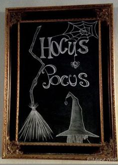 a chalkboard sign with the words hog's hocks written on it