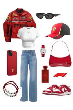 Sporty Jacket, Outfit Inspo Casual, Racing Jacket, Looks Street Style, Cute Everyday Outfits, Really Cute Outfits, Casual Style Outfits