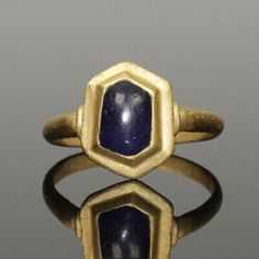 BEAUTIFUL MEDIEVAL GOLD & SAPPHIRE RING - CIRCA 14th-15th Century AD (02219) | eBay Medieval Jewelry Rings, Medieval Rings, Ancient Jewellery, Gold Sapphire Ring, Power Ring, Medieval Jewelry, Ancient Jewelry, Royal Jewelry, 15th Century