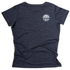 Chapel Hill Pickleball Club Ladies t-shirt. This shirt is available with either the Chapel Hill logo large center front or small upper left chest. The approx size of the large logo is 5" in diameter and the small logo 3" in diameter. It is offered in either a performance, dry-fit v-neck shirt or a cotton blend crew neck shirt. Both are light weight and super comfortable to play in. The performance colors available are,BlackSlatePurpleNavyBurgundyThe Cotton Blend colors available are,Vintage Smok Crew Neck T-shirt With Team Logo For Team Events, Team Logo T-shirt For Team Events With Crew Neck, Team Logo T-shirt For Team Events, Casual Short Sleeve T-shirt For Team Events, Team Spirit T-shirt For Pickleball With Short Sleeves, Casual T-shirt With Team Logo For Team Events, Casual T-shirt With Logo Print For Team Events, Tri-blend Short Sleeve T-shirt With Team Logo, Team Logo Short Sleeve T-shirt