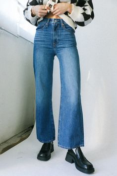 I'm Never Wrong Ribcage Wide Leg — Prism Boutique Ribcage Jeans, Never Wrong, Prism Boutique, 90s Inspired, Rib Cage, Come Together, The Rise, Show Off, Wide Leg