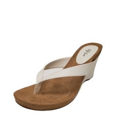 Chicklet Wedge Thong Sandals - Style & Co's best-selling sandal combines comfort and style. The Chicklet thong wedge shoes are stylish, and the extra padding in the footbed provides a comfortable feel with every step. Manmade and manmade fabric uppe3-1/4 inch heel, 1/2 inch platformRound open-toe wedge sandalsmanmade soleImported Summer Synthetic Wedge Sandals With Ortholite Insole, Wedge Sandals With Toe Post And Arch Support, Adjustable Toe Post Wedge Sandals With Arch Support, Synthetic Toe Post Wedge Sandals With Arch Support, Synthetic Toe Loop Wedge Sandals With Cushioned Footbed, Summer Toe Post Wedge Sandals With Arch Support, Adjustable Toe Post Wedge Sandals With Cushioned Footbed, Adjustable Toe Post Wedge Sandals In Synthetic Material, Adjustable Toe Post Synthetic Wedge Sandals