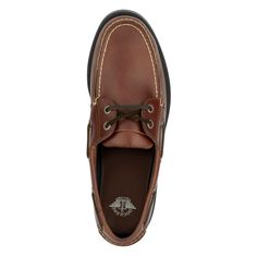 A true classic, these boat shoes are as versatile as they are comfortable. Carefully handcrafted with full grain leather, these casual deck shoes feature Dockers signature eyelets and contrasting stitching. A staple in men’s fashion, these shoes have been upgraded with an extra cushioned footbed and durable rubber outsole for added traction. Pair them perfectly with slacks, shorts or jeans. Shoe Warehouse, Contrasting Stitching, Classic Boat, Deck Shoes, Classic Boats, Closed Toe Shoes, Boat Shoe, Round Toe Heels, Leather Cleaning