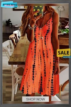 Women's Casual Dress Sundress Strap Dress Mini Dress Orange Sleeveless Ombre Print Spring Summer V Neck Basic Daily Vacation Summer Dress S M L Xl Xxl 3xl Orange Midi Sleeveless Dress For Beach, Sleeveless Orange Midi Dress For The Beach, Casual Orange Sleeveless Mini Dress, Orange V-neck Sleeveless Summer Dress, Orange Sleeveless Mini Dress For Beach Season, Sleeveless Orange Mini Dress For Beach Season, Casual Orange Knee-length Sleeveless Dress, Casual Orange Sleeveless Knee-length Dress, Casual Orange Dresses For Beach Season