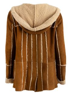 Caramel brown/beige Suede Shearling trim Wide notch lapels Front toggle fastening Long sleeves Two front patch pockets Straight hem Shearling lining Caramel Brown, Suede Jacket, Brown Beige, Fendi Bags, Burberry Bag, Chanel Bag, Gucci Bag, Patch Pocket, Louis Vuitton Bag