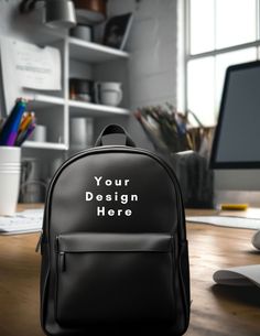 Customizable Backpack Bag For Gifts, Customizable Rectangular Backpack For Daily Use, Customizable Black Travel Backpack, Customizable Black Backpack For Everyday Use, Customizable Backpack For Daily Use And Back To School, Everyday Customizable Rectangular Backpack, Casual Black Backpack For Gift, Customizable Standard Backpack For Gifts, Customizable Standard Backpack For Gift