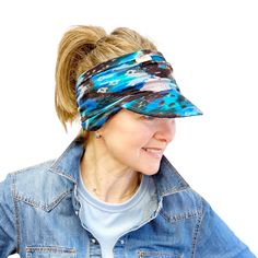 Cute Visor for Women A stylish and comfortable visor hat that's cute as is functional Cute Visor for WalkingMade to Order in colors shown: 3-5 business days Suggested Sizes:Small: 19" - 21"Medium: 21" - 23"Large: 23"+ Think of this like a headband with a visor attached. It will stretch! If you're comfortable giving me your head size - that'd be great. I have a 23" head and wear the Medium. Let me know if you have questions with the contact button above. OVERVIEWCajole the wingers and get serious Bucket Hat Winter, Earflap Beanie, Bucket Hat Summer, Golf Visor, Fleece Hats, Stretch Headband, Fleece Hat, Visor Hat, News Boy Hat