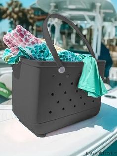 BagForLove - Waterproof Beach Bag: Stylish & Portable Tote for Outdoor Travel Hot Pink Bag, Waterproof Beach Bag, Purple Bag, Beach Ready, Orange Bag, Bags Tote, Word Wrap, Beach Tote Bags, Beach Tote