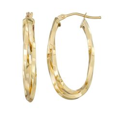 Update your jewelry collection with these nested oval hoop earrings from Forever 14K. Update your jewelry collection with these nested oval hoop earrings from Forever 14K. EARRING DETAILS Dimensions: 31.33mm long x 16.2mm wide Backings: click-it Metal: 14k gold Finish: polished Nickel free Packaging: boxed Size: One Size. Gender: female. Age Group: adult. Fine Jewelry Oval Hoop Earrings With Polished Finish, Oval Polished Hoop Earrings Fine Jewelry, Oval Hoop Earrings With Polished Finish, Oval 14k Gold Hoop Earrings For Anniversary, Oval Hoop Earrings, Womens Jewelry, Polished Nickel, Gold Finish, Gender Female