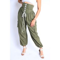 Women's Casual High Waist Cargo Pocket Drawstring Snatch Me Jogger Pants Comfy Condition:New With Tags Color: Black / Olive Size: S,M,L Pattern: Solid Closure: Drawstring Occasion: Business, Casual, Formal, Party/Cocktail, Travel, Wedding, Workwea Front Type: Pleated Mpn: Does Not Apply Accents: Wide, Comfy Rise: High (Greater Than 10.5 In) Brand: Boutique Fit: Regular Size Type: Juniors Type: Pants Leg Style: Flared Style: Cargo Theme: Daily, Walking, Jogging, Home, Indoor Features: Pockets, Dr Trendy High Waist Drawstring Bottoms, Trendy High-waisted Bottoms With Drawstring, Trendy High-waist Cargo Pants With Drawstring, Khaki Summer Parachute Pants With Drawstring, Khaki Parachute Pants With Drawstring For Summer, High Waist Cotton Pants With Drawstring, High Waist Fitted Pants With Drawstring, High-waist Cotton Pants With Drawstring, Spring High Rise Pants With Drawstring