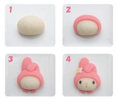 instructions for how to make hello kitty cake