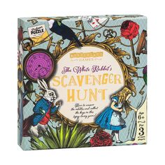 the white rabbit's scavenger hunt board game