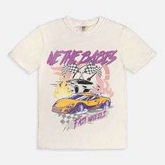 WTB Racing Tee – We The Babes Acid Wash Graphic Short Sleeve T-shirt, Acid Wash Graphic Design Short Sleeve T-shirt, Acid Wash T-shirt With Front Print And Crew Neck, Acid Wash Crew Neck T-shirt With Sublimation Print, Acid Wash Graphic Cotton T-shirt, Acid Wash Cotton T-shirt With Graphic Design, Acid Wash T-shirt With Front Print And Relaxed Fit, Acid Wash Graphic Tee With Graphic Design, Acid Wash Graphic Tee With Design