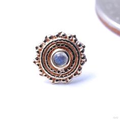 Afghan Press-fit End in Gold from BVLA Bvla Jewelry, Two Rings, Bezel Setting, Sapphire Ring, Piercings, Jewelry Accessories, Gemstone Rings, Sapphire, Gemstones