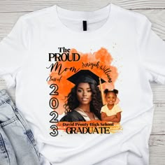 "Graduation T Shirt Design, Editable in canva, 2023 Graduation Proud Mom,Dad, Family Shirt, School Graduation Tee, Instant Download #GRDT Matching items here https://www.etsy.com/your/shops/mzcreativedesign23/tools/listings/query:grdt,stats:true Preview other shop items here https://www.etsy.com/your/shops/mzcreativedesign23/tools/listings/stats:true Preview Design Here https://tinyurl.com/4ebpw4m5 This listing is for DIGITAL TEMPLATE **NO PHYSICAL PRODUCT WILL BE SENT** Hello and Welcome to my Shop! This template are in digital format for you to download and edit yourself. It's so easy to use and there's no need to download any software to use it, simply edit and print as many as you like! HOW DOES IT WORK? ------------------------------ Once you have placed your order you will receive a Pride Ideas, Graduation Shirts For Family, Dtf Designs, Grad Shirts, Kids Graduation, 2023 Graduation, Hair Twist, Twist Styles, Senior Graduation