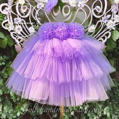 Thank you for supporting our small business! Boldly broadcast your message for all to see, get your dress today! Lavender Girl Dress, Dress With Flowers, Dress Ready To Ship, Birthday Girl Dress, First Birthday Dress, Tulle Baby Dress, Tutu Girl Dress, Flower Girl Dress, Dress For Kids, Special Occasion, Toddler Dress, Baby Butterfly, Floral Style Dress ♥ LAVENDER ORGANZA BABY DRESS Cute baby girl dress with butterflies has very original fashionable design and made of high-quality tulle will be Purple Fairy Dress With Ruffles For Weddings, Purple Princess Dress For Baptism In Spring, Spring Baptism Purple Princess Dress, Lavender Ruffled Princess Dress For Birthday, Purple Princess Tutu Dress For Baptism, Easter Tutu Dress With Ruffles And Tulle, Lavender Princess Dress For Birthday In Spring, Easter Tulle Tutu Dress With Ruffles, Cute Purple Tulle Fairy Dress